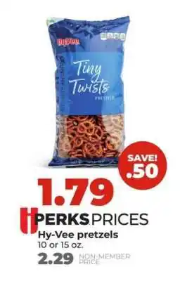 Hy-Vee Hy-Vee pretzels offer