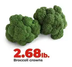 Hy-Vee Broccoli Crowns offer