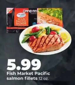 Hy-Vee Fish Market Pacific salmon fillets offer