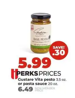 Hy-Vee Gustare Vita pesto offer