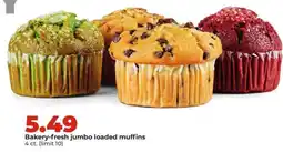 Hy-Vee Bakery Fresh Jumbo Loaded Muffins offer