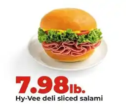 Hy-Vee Hy-Vee deli sliced salami offer