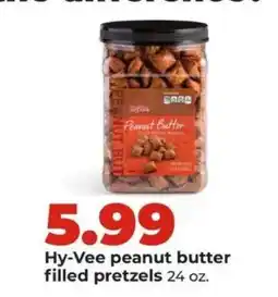 Hy-Vee Hy-Vee peanut butter filled pretzels offer