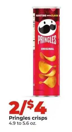 Hy-Vee Pringles Crisps offer