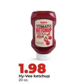 Hy-Vee Hy-Vee ketchup offer