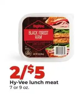 Hy-Vee Hy-Vee lunch meat offer