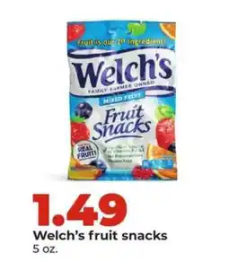 Hy-Vee Welch's Fruit Snacks offer