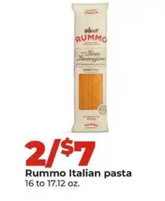 Hy-Vee Rummo Italian pasta offer