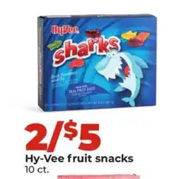 Hy-Vee Hy-Vee fruit snacks offer