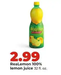 Hy-Vee ReaLemon 100% Lemon Juice offer