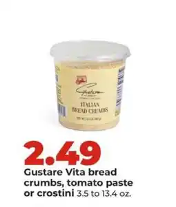 Hy-Vee Gustare Vita Bread Crumbs offer