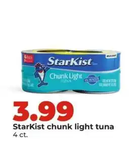 Hy-Vee Starkist Chunk Light Tuna offer