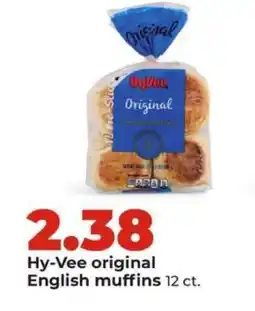 Hy-Vee Hy-Vee original English muffins offer