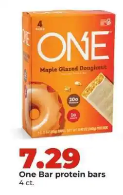 Hy-Vee One Bar protein bars offer