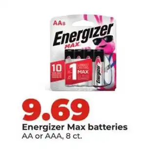 Hy-Vee Energizer Max Batteries offer