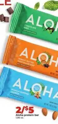Hy-Vee Aloha protein bar offer