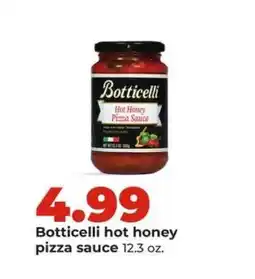 Hy-Vee Botticelli hot honey pizza sauce offer