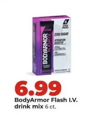 Hy-Vee BODYARMOR FLASH I.V. DRINK MIX offer