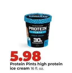 Hy-Vee Protein Pints high protein ice cream offer