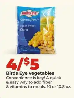 Hy-Vee Birds Eye Vegetables offer