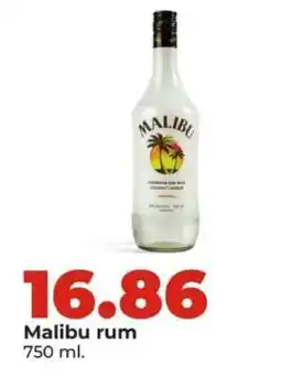 Hy-Vee Malibu Rum offer