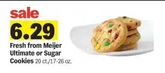 Fresh from Meijer Ultimate or Sugar Cookies