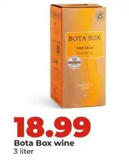 Hy-Vee Bota Box Wine offer
