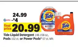 Meijer Tide Liquid Detergent offer