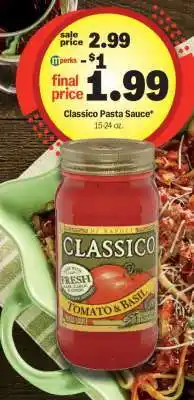 Meijer Classico Pasta Sauce offer