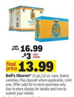 Meijer Bell's Oberon offer