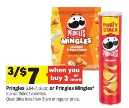 Meijer Pringles or Pringles Mingles offer