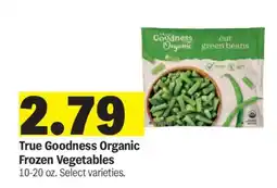 Meijer True Goodness Organic Frozen Vegetables offer