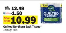 Meijer Quilted Northern Bath Tissue offer
