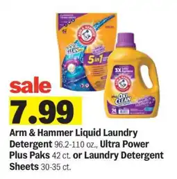 Meijer Arm & Hammer Liquid Laundry Detergent offer