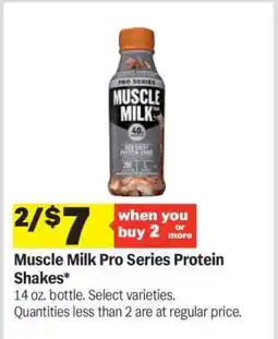 Meijer Muscle Milk Pro Series Protein Shakes offer