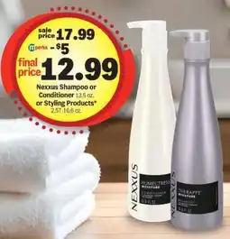 Meijer Nexxus Shampoo or Conditioner offer