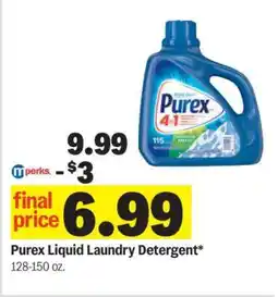 Meijer Purex Liquid Laundry Detergent offer