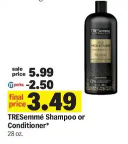 Meijer Tresemme Shampoo or Conditioner offer