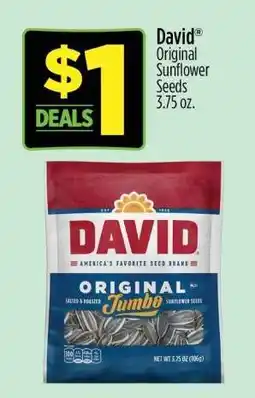 Dollar General David Original Sunflower Seeds offer