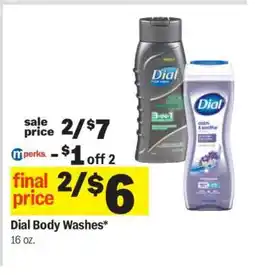 Meijer Dial Body Washes offer