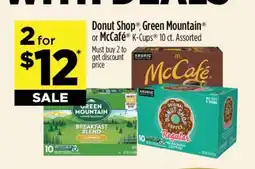Dollar General Donut Shop , Green Mountain or McCafé K-Cups offer