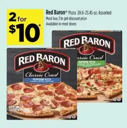 Dollar General Red Baron Pizza offer