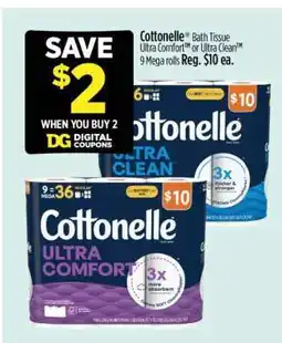 Dollar General Cottonelle Bath Tissue offer