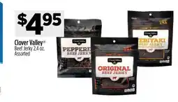 Dollar General Clover Valley Beef Jerky offer