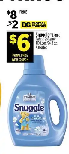 Dollar General Snuggle offer