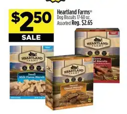 Dollar General Heartland Farms Dog Biscuits offer