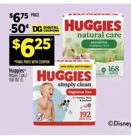 Dollar General Huggies offer