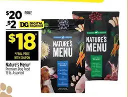 Dollar General Nature's Menu offer