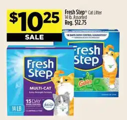 Dollar General Fresh Step Cat Litter offer