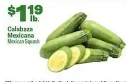 El Rio Grande Calabaza Mexicana Mexican Squash offer